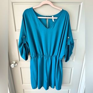 Teal Blue Romper